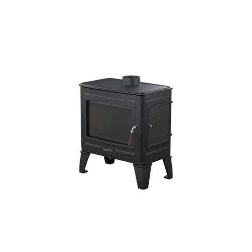 Supra - Poêle à bois en fonte - 8.7kW - Noir - Image 2