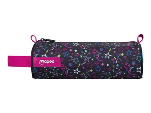 Maped - Trousse - rond - polyester, fermeture éclair en nylon - Étoiles