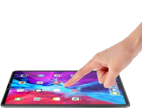 Écran Protection en Verre Trempé pour Apple iPad Pro 12.9 Pouces 2021 [Pack  x2]