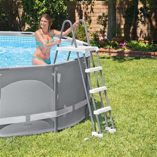Intex Échelle de sécurité pour piscine à 4 marches 122 cm