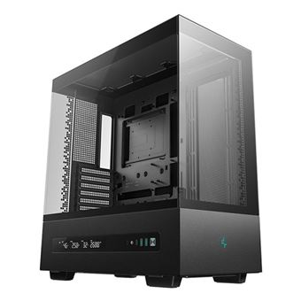 Boîtier PC sans alimentation - DEEPCOOL - CH690 Digital Noir - Moyen tour - Format ATX - 3x120mm + affichage digital