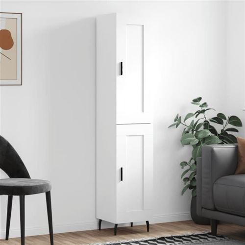 Vidaxl Blanc Buffet Haut - Image 2