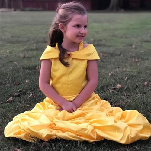 Déguisement Princesse Belle : Robe courte : 3/5 ans - Jeux et