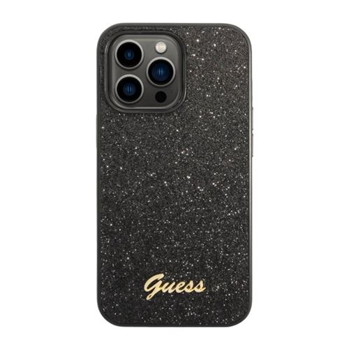 Guess Noir Coque De Protection Pour Iphone 14 Pro À Paillettes - Image 5