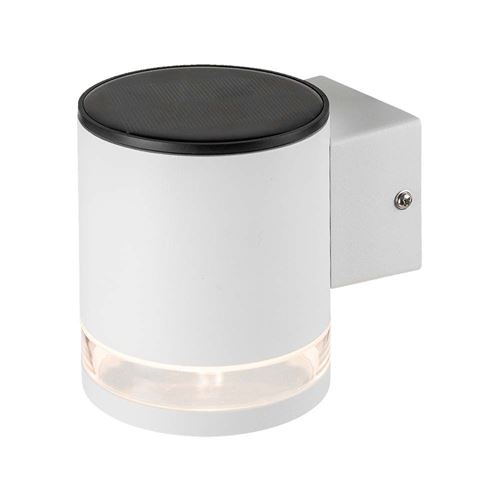 V-TAC VT-1139 23013 Applique solaire 0.55 W blanc chaud gris clair