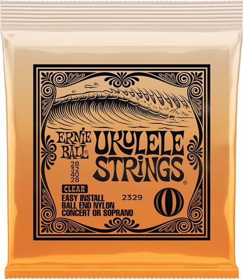 Ernie Ball 2329 Nylon Boule 28-32-40-28 Cordes Pour Ukulélé - Image 3