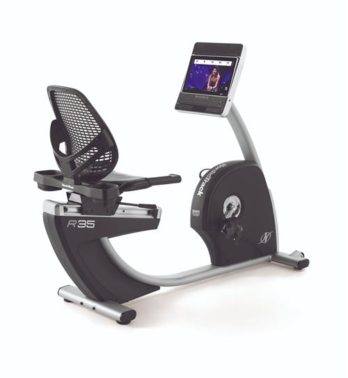  V&eacute;lo d'appartement semi-allong&eacute; R35 connect&eacute; iFIT/ 26 niveaux de r&eacute;sistance