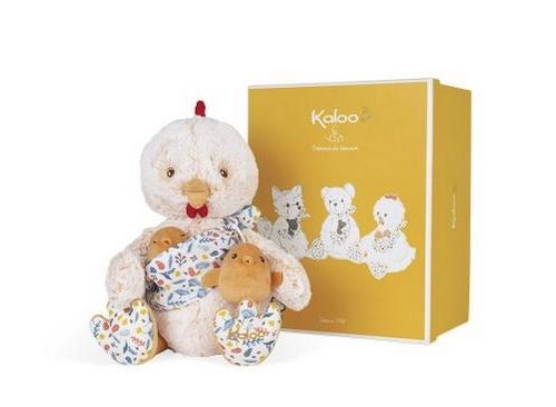Linoo Peluche Papa Poule Paul 35cm