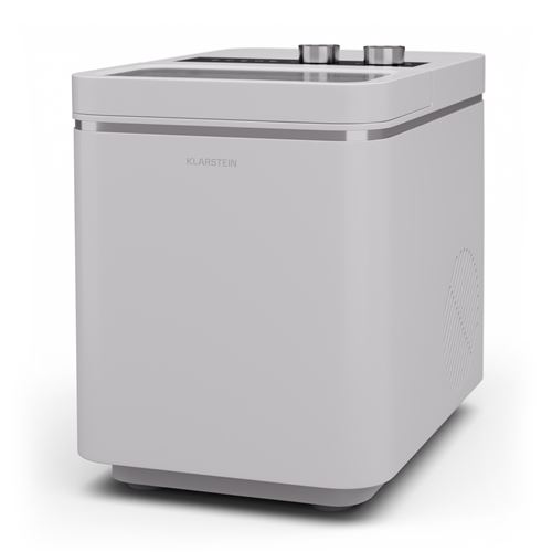 Klarstei Machine à glaçons - 12 kg/24 h Glaçons en 6 min 2 tailles Machine a glaçons 150 W Blanc