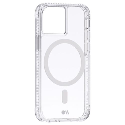 Coque pour iPhone 13 Mini Rigide Compatible MagSafe Anti-chutes 3m CASE MATE Transparent