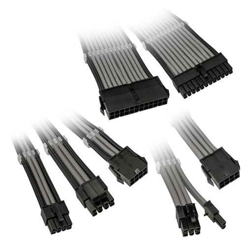Non Communiqué Kolink Core Adept Braided Cable Extension Kit - Grey