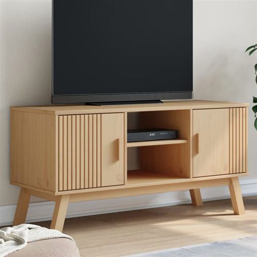 Vidaxl Brun Meuble Tv Buffet Tv - Image 3