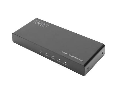 DIGITUS HDMI Splitter DS-45325 - Répartiteur vidéo/audio - 4 x