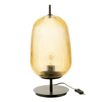 Lampe à Poser en Verre "Oasis II" 45cm Jaune - 1
