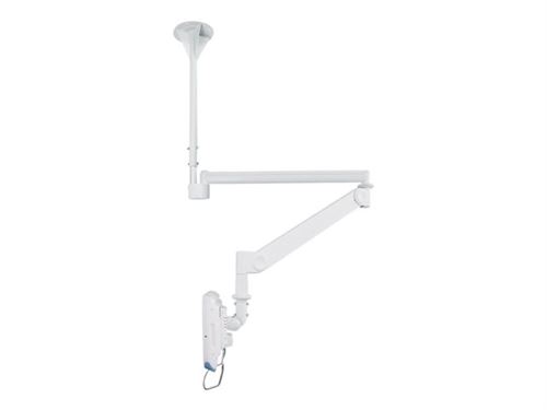 Neomounts by Newstar FPMA-HAC100 - Haakje - full-motion - voor LCD-scherm - medisch - wit - schermgrootte: 10-24 - te bevestigen aan het plafond
