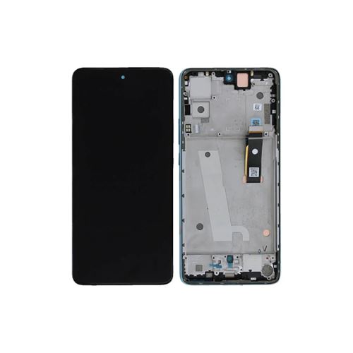 Original Ecran LCD et Vitre Tactile Avec Chassis Vert Aurore pour Motorola Edge 30 5D68C20585