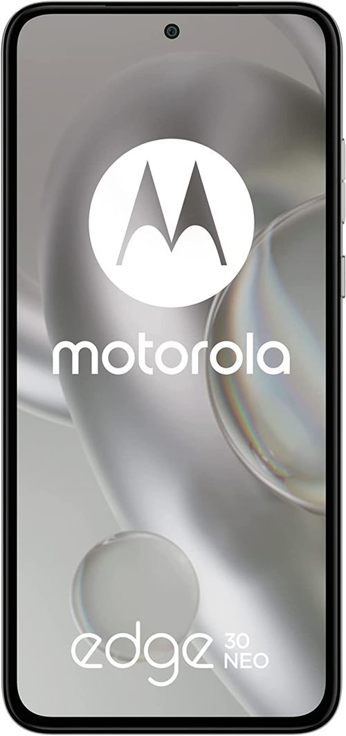 Smartphone Motorola Edge 30 Neo 15,9 Cm (6.28') Double Sim Android 12 5G Usb Type-C 8 Go 128Go 4020 Mah Argent