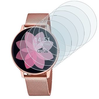 [Pack x6] Film de Protection en Verre Flexible pour Montre connectée Lotus Smartime 50001/A - 1