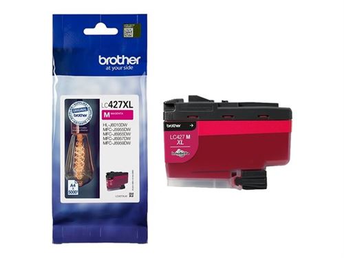 Cartouche d'encre Brother LC427XLM Magenta pour HL-J6010DW MFC-J5955DW MFC-J6955DW MFC-J6957DW