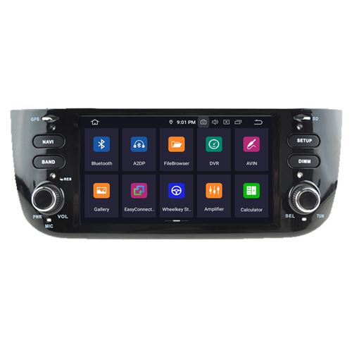 Autoradio CarPlay Multimédia RoverOne Android 4Go RAM 64Go ROM GPS pour Fiat  Abarth Punto EVO Linea 2012-2015 - Autoradio - Achat & prix