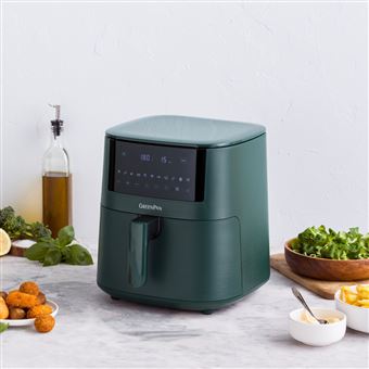 Bistro Airfryer 1 panier vert - Greenpan - Vert - Inox
