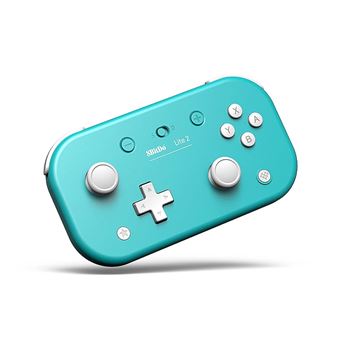 8BitDo Lite 2 Turquoise Manette Bluetooth pour Switch, Android, Raspberry Pi - 1