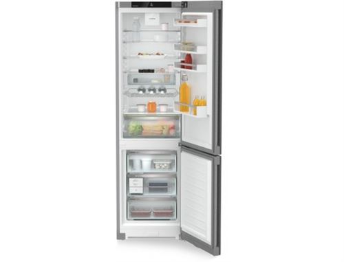 Liebherr Combine Bluperformance 2 Circuits : Froid Brasse Powercooling Freshair/Froid Ventile Nofrost. Son Volume Utile Est De 371 L, Pour Une Hauteur De 201,5 Cm Et Une Largeur De 60 Cm. Regulation Electronique Tactile Et Affichage Digital. Easytwistice.