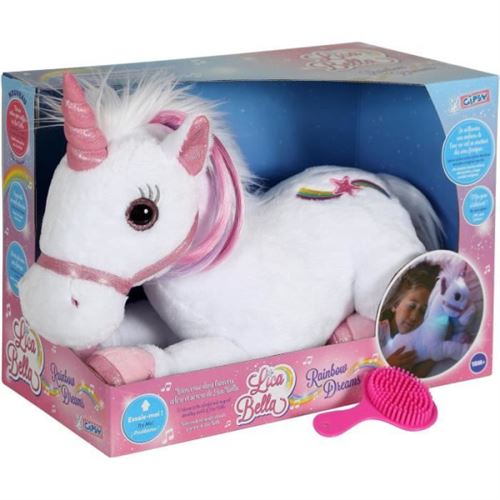 Peluche - Gipsy Toys - Chat Cuty Bella Fashionista - 30cm - Blanc Rose