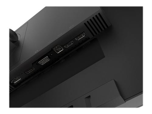 Lenovo ThinkVision T24i-20 - Écran LED - 24 (23.8 visualisable) - 1920 x 1080 Full HD (1080p) @ 60 Hz - IPS - 250 cd/m² - 1000:1 - 4 ms - HDMI, VGA, DisplayPort - noir corbeau