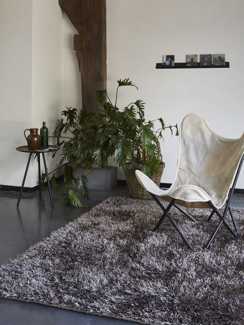 Tapis COOL GLAMOUR shaggy laiton Esprit Home Bronze 70x140