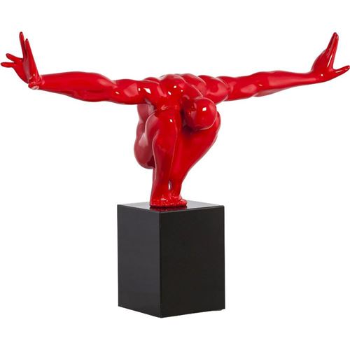 Kokoon Design - Statue design athléte Dive Rouge