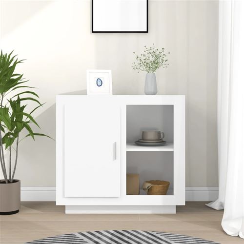 Non Communiqué Blanc Buffet 80X40x75 Cm - Image 1