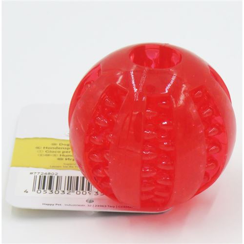 1 Balle en caoutchouc masse les gencives ø 6 cm pour chiens - Générique - JP-7724802