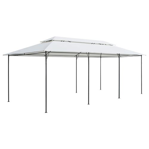 vidaXL Prieel 180g/mÂ² 600x298x270 cm wit310072