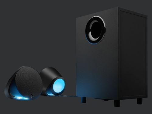 Non Communiqué Logitech G560 - Système De Haut-Parleur - Pour Pc - Canal 2.1 - Sans Fil - Bluetooth - Usb - 120 Watt (Totale)