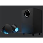 Logitech G560 - Haut-parleurs Gaming 2.1 RGB LIGHTSYNC, Son Surround DTS:X Ultra 7.1, Caisson Basses Puissant, 240W Crête, Immersion Totale