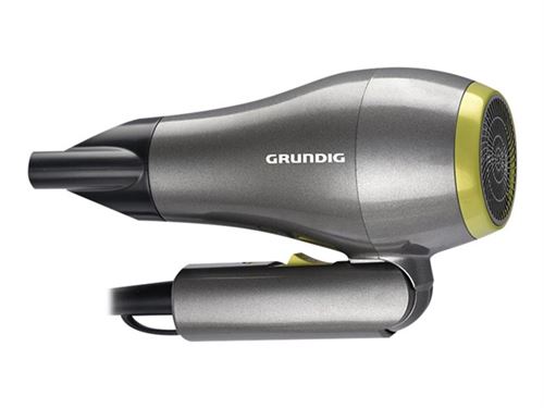 Grundig HD 1800 - Haardroger - satin taupe/lemon