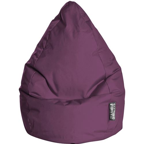 Pouf Poire Brava XXL Anthracite