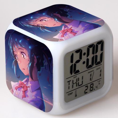 Stack Multicolore Réveil Enfant Led Multifonctionnel Coloré - Your Name #42 - Image 1