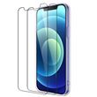 iPomcase Verre Trempé (Lot de 2) pour iPhone 12 /12 Pro (6,1)