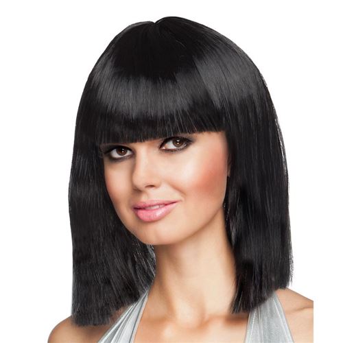 perruque dance noir femme - 85760