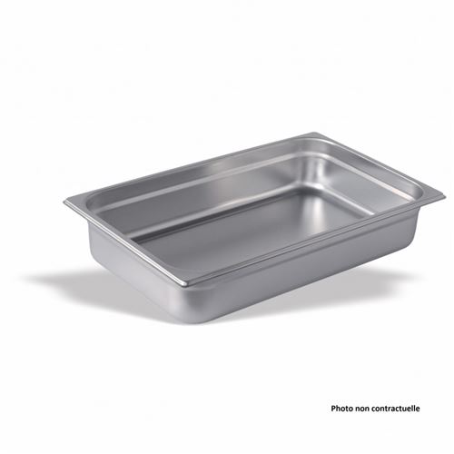 Bac Gastro Inox GN 1/1 - H 200 mm - Pujadas - Inox 2600 cl