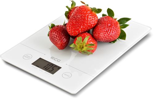 ECG KV 117 SLIM - Balance de cuisine en verre - Précision 1 gramme