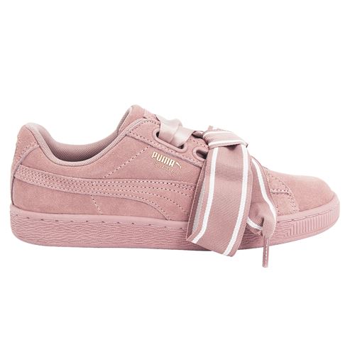 Puma WNS SUEDE HEART SATIN Chaussures Mode Sneakers Femme Cuir Suede