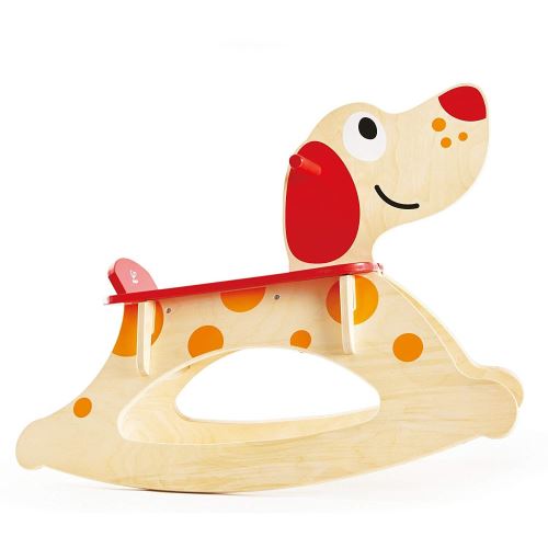 Hape E0103 Chien à bascule en bois