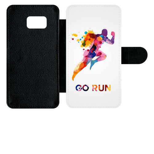 Etui À Rabat Samsung Galaxy S6 Edge Plus Go Running Motivation