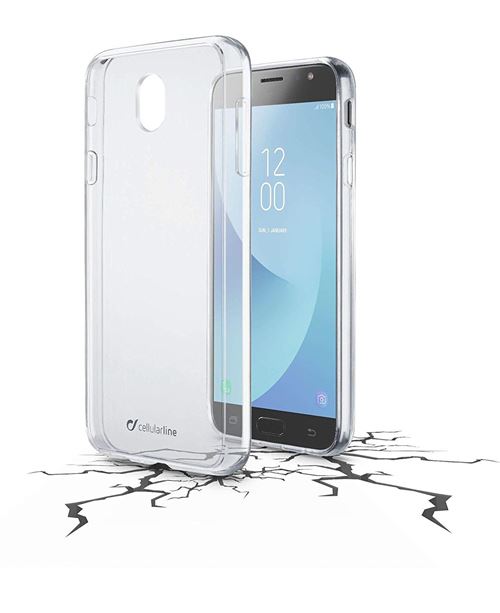 Cellularline Clear Duo – Galaxy J7 (2017) Accoppiata Haute Protection Transparent