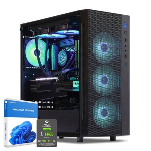 Sedatech PC Gamer Expert Watercooling, Intel i9-9900KF, Geforce RTX 3060, 16Go RAM DDR4, 480Go SSD, 2To HDD, USB 3.1, Wifi, avec Win 10