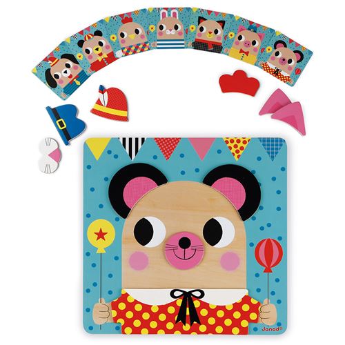 Jeu éducatif magnétique en bois Juratoys Janod - vue 2