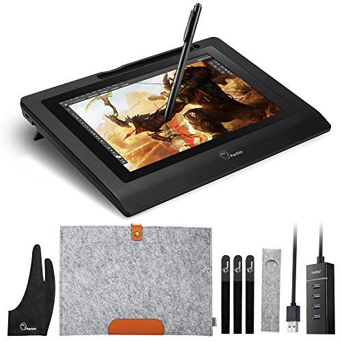 'parblo coast10 10.1 Digital Affichage graphique Moniteur graphique Plateaux Graphic Drawing Tablette Moniteur écran de dessin avec